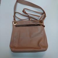 Borsa beige a tracolla 