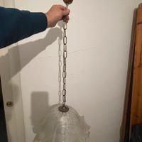 Lampadario in vetro di murano