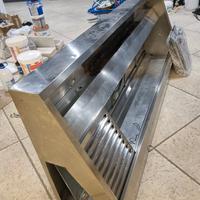 CAPPA PROFESSIONALE DA RISTORANTE – ACCIAIO INOX