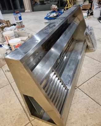 CAPPA PROFESSIONALE DA RISTORANTE – ACCIAIO INOX-