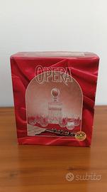 RCR Opera Set di 6 Bicchieri con decanter