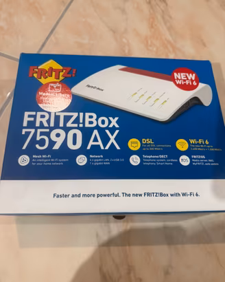 FRITZBOX 7590AX V2 COME NUOVO