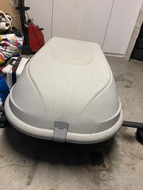 Barre portatutto e baule da tetto