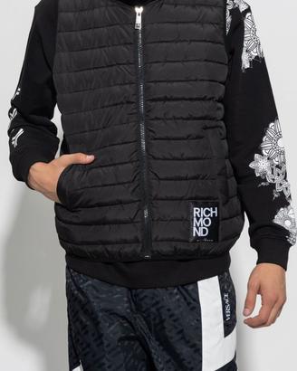 JOHN RICHMOND - Giubbetto Gilet Nero Nuovo Tg S