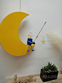 lampada luna astronauta 