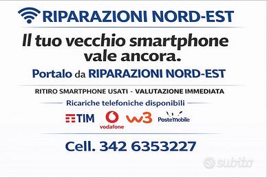Ritiro smartphone usati con valutazione immediata