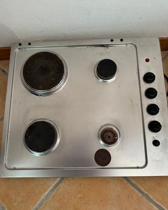 Piano cottura a gas 4 fuochi