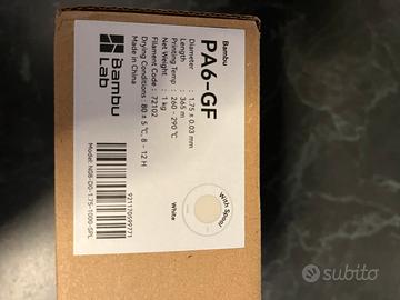 Bobina stampante 3D Nylon e fibra di vetro