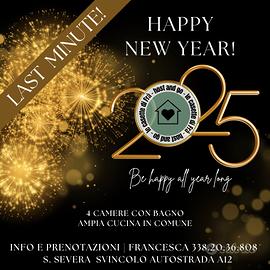 Capodanno last minute a S. Severa 12 persone 600