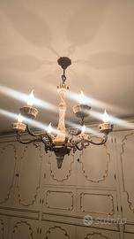 Lampadario Shabby