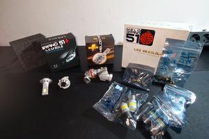 Kit Luci LED Auto H7 + H11 + Lampade Posizione e I