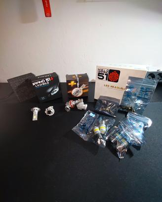 Kit Luci LED Auto H7 + H11 + Lampade Posizione e I