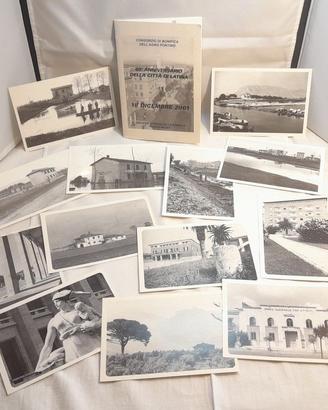 cartoline vintage 1990 e 2001 Latina Littoria