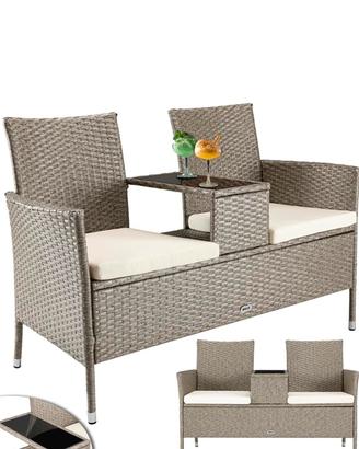 Panchina da giardino con tavolo - NUOVO!