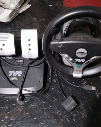 Joystick volante e pedali Play station e PC