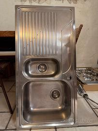 Lavello miele + rubinetto grohe