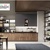 CUCINA LINEARE SU MISURA CON ELETTRODOMESTICI