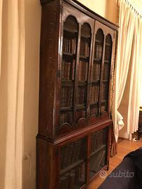 Libreria e scrivania libri 1800
