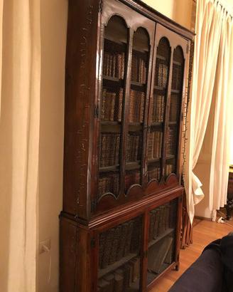 Libreria e scrivania libri 1800