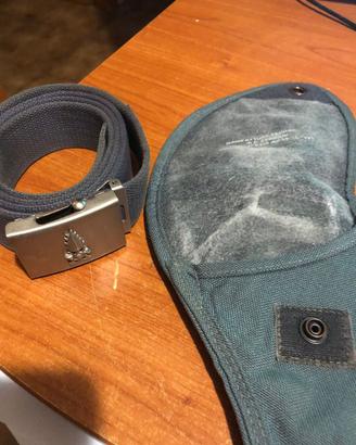 FONDINA E CINTURA  GUARDIA DI FINANZA