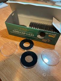 capsule porta sterline oro