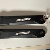 FSA pedivella CK-746 175mm acciaio logo bianco P p