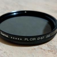 Filtro polarizzatore HAMA 67mm reflex Canon Nikon
