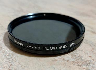 Filtro polarizzatore HAMA 67mm reflex Canon Nikon
