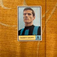 Figurina Facchetti Edizioni Mira 1966/67