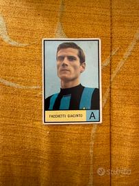 Figurina Facchetti Edizioni Mira 1966/67