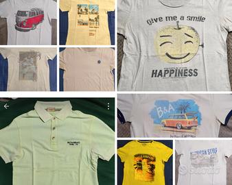 lotto 9 t-shirt taglia M/L