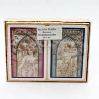 Alfons Mucha Carte da Gioco Due Paia