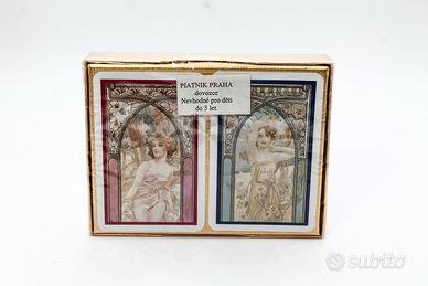 Alfons Mucha Carte da Gioco Due Paia