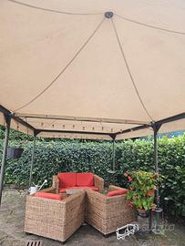 Doppio gazebo