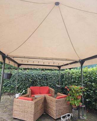 Doppio gazebo