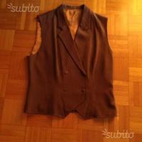 Gilet donna color marrone