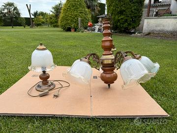 Lampadario  e Abat Jour