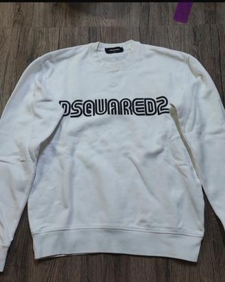 Felpa Bianca Dsquared2