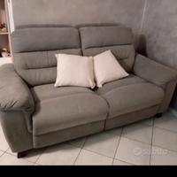 divano 3 posti, doppia "seduta relax" elettrica