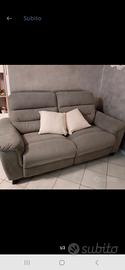 divano 3 posti, doppia "seduta relax" elettrica