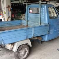 Ape Piaggio TM 703 1991, ribaltabile e con volante