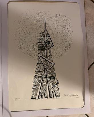 Arnaldo pomodoro per taobuk L’antenna del tempo