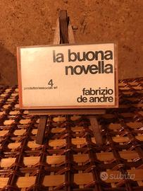 Fabrizio De Andre’ musicassetta “La buona novella”