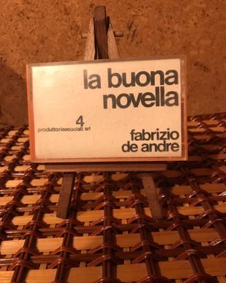 Fabrizio De Andre’ musicassetta “La buona novella”