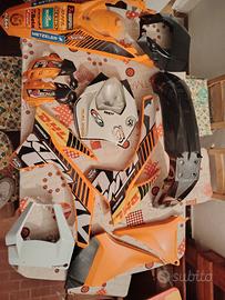 accessori e plastiche KTM exc 125 2012