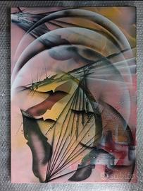 Dipinto surrealismo-astratto