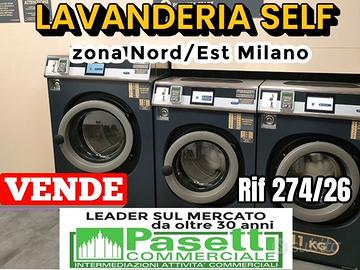 274/26 LAVANDERIA SELF zona Nord-Est di Milano