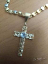 croce oro 18k