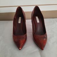 scarpe vernice rossa