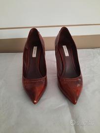 scarpe vernice rossa